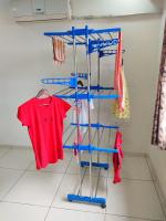 VIMART Heavy-Gauge Steel Clothes Drying Stand Sturdy & Easy to Use (3 Step)