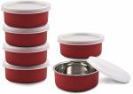 Rema Red Stylo 6 Containers Lunch Box 1000 ml