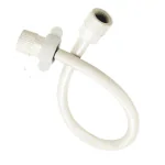 ENNIUS 36 INCH PTMT CONNECTION PIPE PVC Tube, Heavy Duty Construction, Ideal for Geysers, Wash Basins, Flush Tanks, and Hand Showers (Pack of 1)