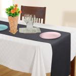 Faburaa Table Runner for Centre Table, Cotton Table Runner for 6 Seater Dining Table (D06, 12x60 Inch)