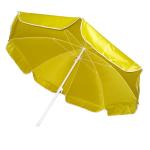 RAINPOPSON Promotional Garden Umbrella Outdoor Big Size Waterproof/Sunlit Proof Super Cloth Patio Garden Outdoor Umbrella (6ft/36in) (Yellow)