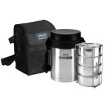Milton Silver Stainless Steel Tuscany 4 Tiffin