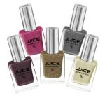 JUICE | ONE COAT | NAIL PAINT COMBO | WEDDING PEARL - D01, DESIRE PINK - D03, HELLS KITCHEN - D04, SILVER BULLET - D05, SHIMMER HONEY GOLD - D07 | LONG LASTING | 11ML EACH | PACK OF 5