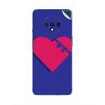GADGETSWRAP Printed Vinyl Skin Sticker for Oneplus 7T - Heat Love Minimals