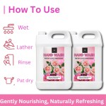 BLISS & BLUSH Hand wash liquid pink 10Litr pH Balanced | Nourished with Moisturizers | Advanced Germ Protection | Soothes, Protects & Nourishes Skin