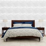 Kayra Decor 3D Wall Panel PVC Zig Zag Design, White,19.7 x 19.7, (Pack of 20) Covers 53.9 Sq Feet.