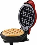 CREATION BAZAAR Non-Stick Mini Waffle Maker for Individual Belgian Waffles, Pan Cakes