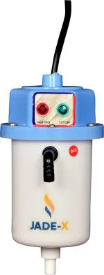 jade-x 1 L Instant Water Geyser (SADUSBG, white/blue) Gyser for Winter