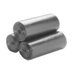 BUSA Black Trash Bag, Trash Can Liners, Garbage Bag for Home, Kitchen, Office, Bathroom Multipurpose Use Bag 30 Pcs Par Roll - Pack of 3 Roll 19 x 21 (3 Roll Bag-Black)