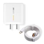 mPix 65W Charger Combo Compatible With Oppo Reno 6 Pro/F19 Pro+ 5G/ F19/ A77s/ A76/ A78 5G/ Reno8 Pro/ Reno 8T/ F19 Pro Plus 5G/ K10 5G/ F21 Pro 5G