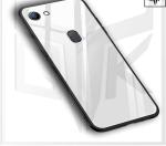 Mcase Glass, Silicon White Back Cover For Mi Redmi 4