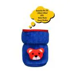 The Little Lookers Bottle Cover for Philips Avent/Wide Neck Feeders Soft Plush Stretchable Baby Feeding Bottle Cover with Easy to Hold Strap (Royal Blue, Wide Neck 125ml/4OZ)