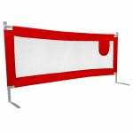LuvLap Red Alloy Steel Bed Rail Guard for Baby