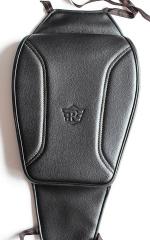 UNIWARE Black Leather Scratch Proof Petrol Tank Cover For Royal Enfield Classic 350, 500, Royal Enfield Bullet, Electra, Standard Models