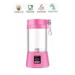 Bs Spy USB Juicer Electric Portable Mixer Grinder Hand Blender Shaker Mixer Juicer Pink 200 Juicer