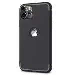 RUPELIK Soft Silicone with Anti Dust Plug Shockproof Slim Back Cover Case for iPhone 12 Pro Max Black