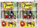Preet Lite Cooking Medium 1 Litre Tin Combo Pack of 2 Pcs