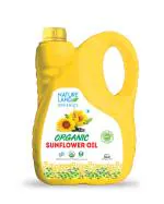 NATURE LAND Organics Cold Pressed Sunflower oil 05 Ltr