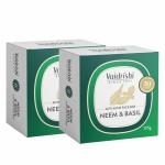 Vaidrishi Nourishing Neem & Basil Solid Body Bar/Soap - Pack of 2