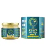 Girorganic Bilona Method A2 Pure Gir Cow Ghee 250 ml in Glass Jar