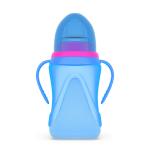 Buddsbuddy VOYLA 2 In 1 Baby Sipper(Spout+Straw), 1pc, 300 ml Blue