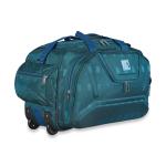 MEDLER Epochbox Polyester 55 litres Waterproof Strolley Duffle Bag- 2 Wheels - (Turquoise)