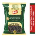 Brill Kali Sarson (Black Fine Mustard Seeds ) (100g x 5pkt) 500g