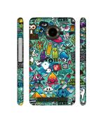 Casotec Crazy Design 3D Printed Hard Back Case Cover for Yu Yunique