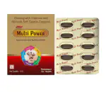 Multi Power Daily Multivitamin & Multimineral with Ginseng with 10 Vitamins and 6 Minerals- Pack of 2