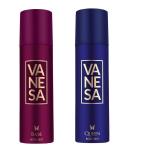 Vanesa Babe & Queen Deodorant for Women | Best Deo for Women, 150 ml each (Pack of 2)