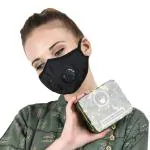 Advind Healthcare Smog Guard N99 Mask Without Valve (Large, Black)