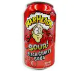Imported - WarHeads Sour Black Cherry Soda 355ml - Imported from USA