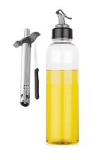 Blue Wonder Stainless Steel Regular Gas Lighter | Knife With Plastic Oil Dispenser and Multicolour, Pack of 2