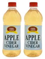 Food Essential Apple Cider Vinegar 1 Litre - Pack of 2 (500 ml. each)