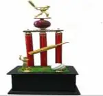 M/S CLASSIC SPORTS metal cricket trophy -C1