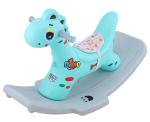 Clever Fox Green Dino Dinosaur Musical Toy Rockers for Kids (1 to 3 Year)