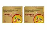 Alloes pharmacueticals Multi Gold Multivitamin & Multimineral Softgel Capsule for Overall Health and Immune Support - 2 X 10 Capsules