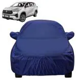 MOCKHE Car Cover Compatible Innova Hycross with Mirror Pocket, Water Resistant, Triple Stitched, Hycross Car Cover- Navy