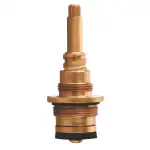 New Ware Tap Spindle Replacement Disc - Compatible with Jaguar Continental Type Models - Hot & Cold Faucet Valve for Bathroom and Kitchen (Flush Valve Rising C/S/C - 32 mm)