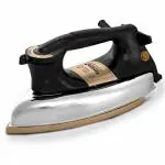 Maharaja Whiteline Heavy Weight Classico Plancha 1200-Watt Dry Iron, Black