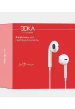 OOKA - The App Life Ear Wired Earphones With Super Extra Bass, In-line Mic, Hawk Inspired Design, HD microphone