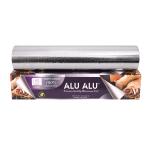 ALU ALU 1 Kg Gross Premium Quality Aluminium Foil, 18 Micron Thickest, Keeps Food Fresh