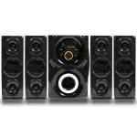 TAIWA Mogambo, 4.1 Home Theatre, 6.5 inch Sub Woofer, Powerful Speaker, 70 W Bluetooth Home Audio Speaker (Black, 4.1 Channel)
