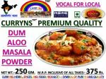 Curryns Premium quality Dum aloo masala powder 250gm | Natural masala | home made masala Powder | home made spices| spices powder