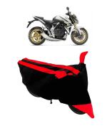 GANPRA Presents Honda CB 1000R Water Resistant - Dust Proof - Full Bike / Scooty Two Wheeler Body Cover (RED STRIPES)