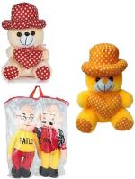 Kashish Trading Company soft butter red dot, yellow dot with motu paltu for gift (25-30 cm) - 30 cm (Multicolor)