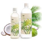 Moki Cold Pressed Coconut Oil for Cooking , Hair care, Skin care & Baby care Coconut Oil Plastic Bottle (Combo, 500 ml+1000ml)