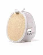 korkai Natural Loofah Bath Sponge Oval Loofah For Men and Women Loofah For Bath Scrub - Pack Of 5