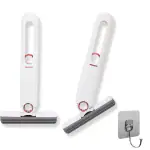 SHALVI Portable Mini Sponge Mop, Household Desktop Glass Cleaning Mop (White, ABS Plastic)