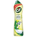 Cif Abrasive Surface Cleaner Cream, Lemon For Kitchen And Bathroom, 500 Ml